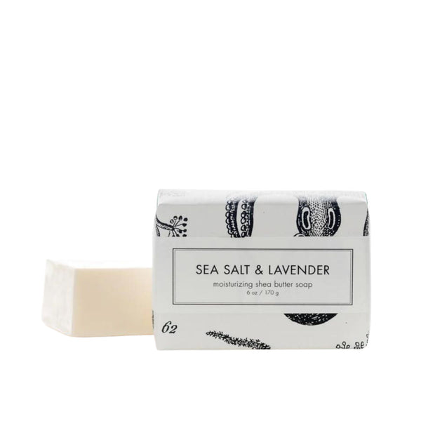 Sea Salt & Lavender- Shea Butter Bar Soap