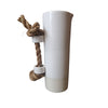 Pitcher with Manilla Rope Handle- White