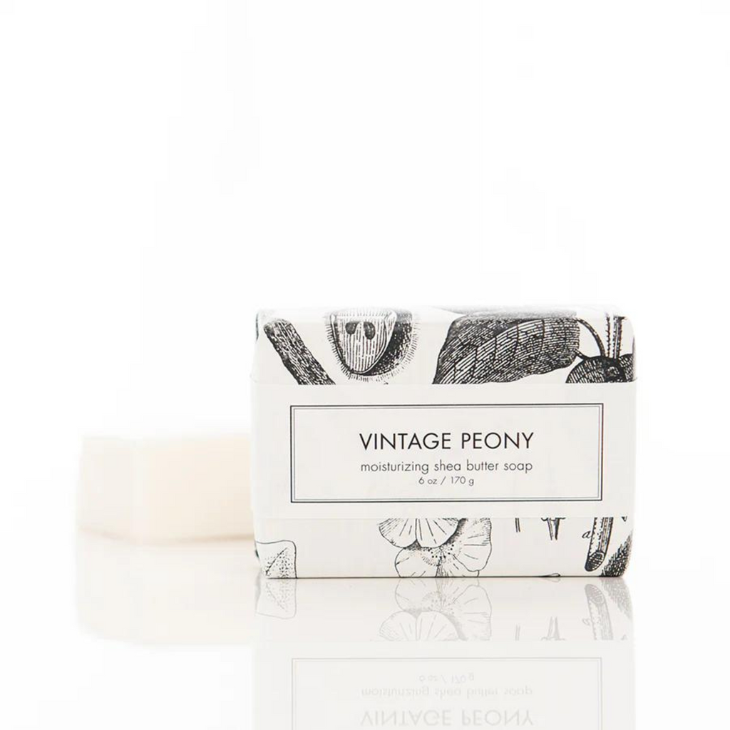 Vintage Peony- Shea Butter Bar Soap