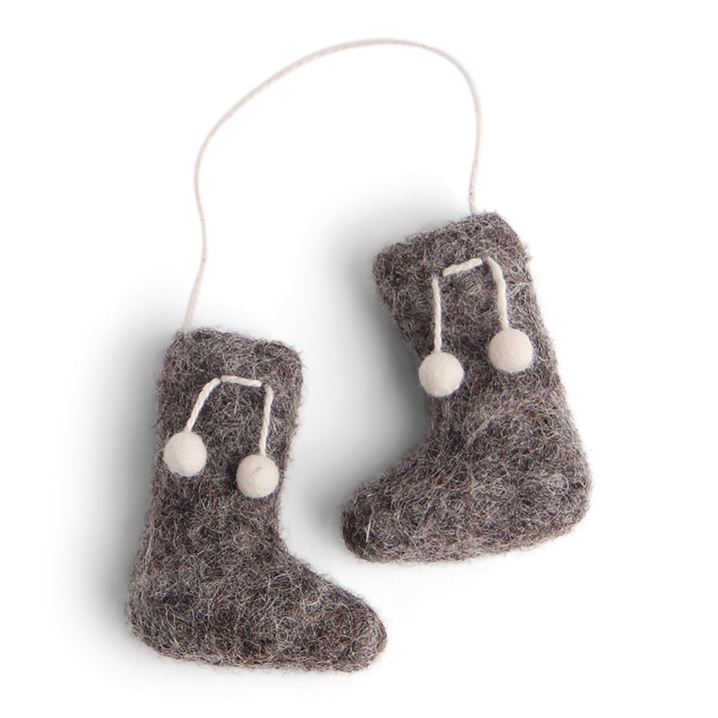 Felt Boots Ornament