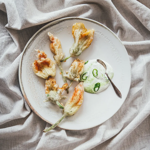 Flowers on a Plate